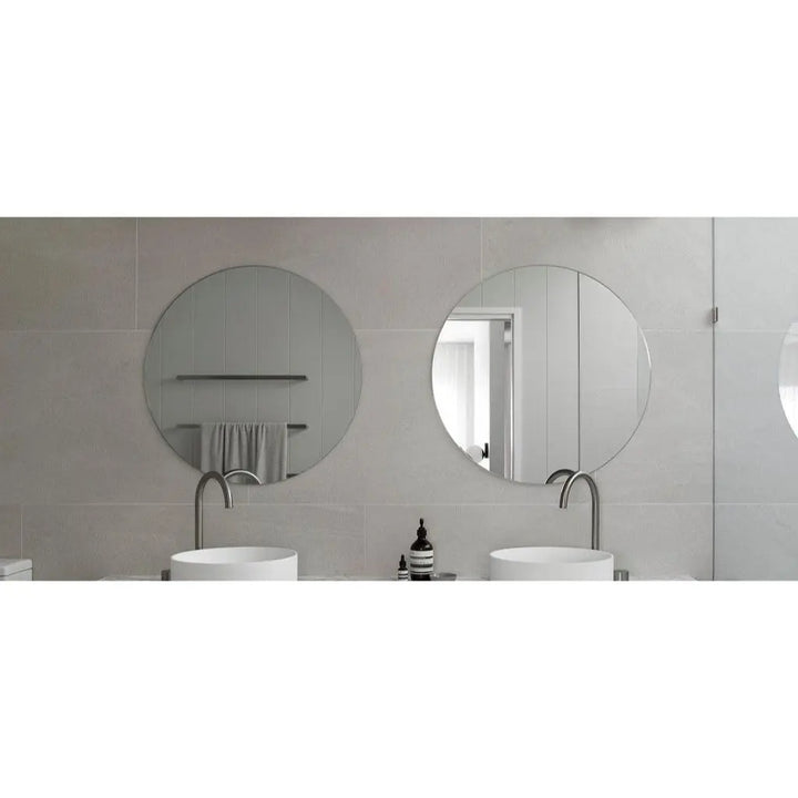 Round Polished Edge Mirror 900mm Diameter - Zenithbath